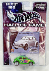 Mattel Hot Wheels 2002 Hall Of Fame Greatest Rides 1:64 Scale 35th Anniversary Green Volkswagen Beetle Die Cast Car